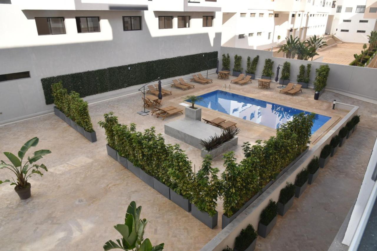 Lovely Apartment With Pool & Gym Kenitra Bagian luar foto